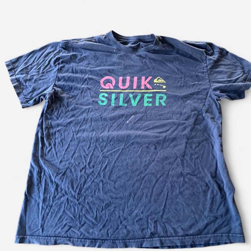 Quiksilver Men's Black T-shirt